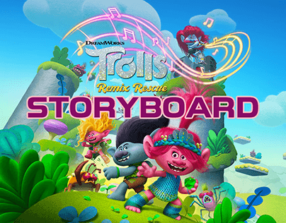 Project thumbnail - Storyboards - Trolls Remix Rescue