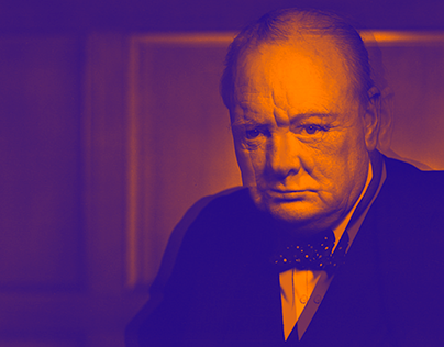 Duotone QOTD - Winston Churchill