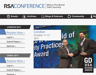 RSA Conference Website