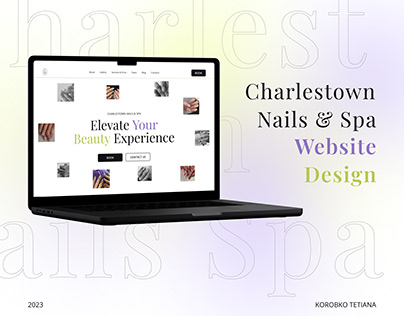 Nails and Spa Website Redesign