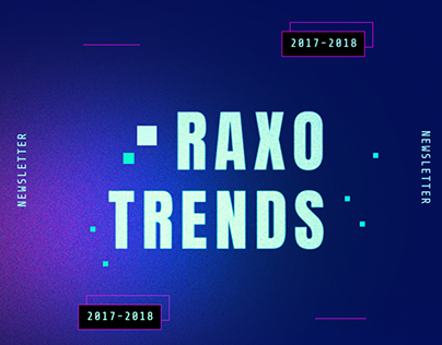 RAXO TRENDS: 2017-2018