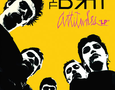 The BRAT - Attitudes "LP" LP and CD cover packaging