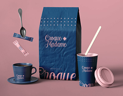 Croque Madame Coffee - Branding