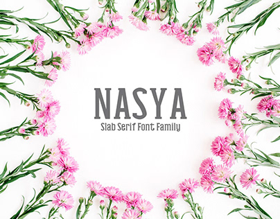 Nasya Slab Serif Family