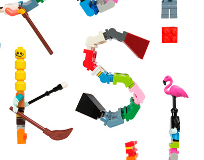 Modular Alphabet w/ Lego Minifigures