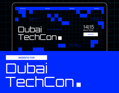 Project thumbnail - Website for IT conference | Web design | Dubai