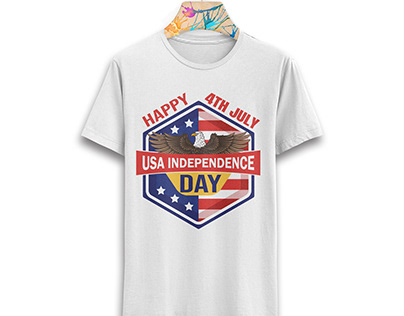 USA Independence Day T-shirt Design