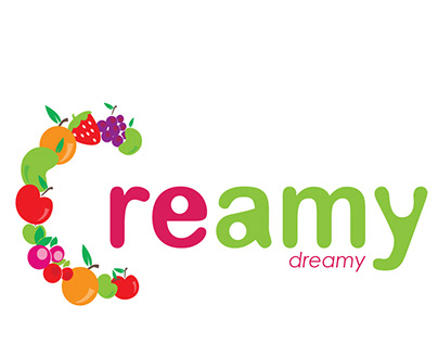 Branding - Creamy Dreamy Yogurt (College Project)