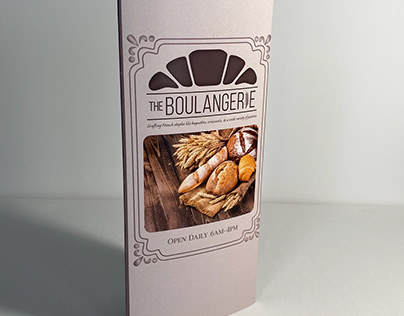 The Boulangerie Gatefold Brochure