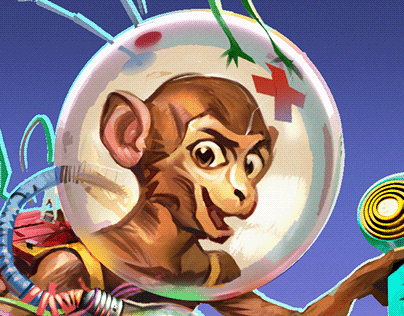 Project thumbnail - Space Monkey