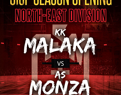 AS Monza Basketball opening season flyer