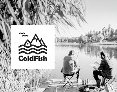 ColdFish logo design - Fishing webshop