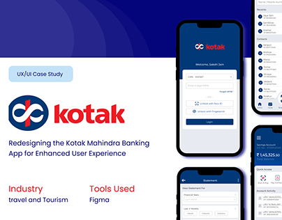 Kotak Mahindra Bank App Redesign