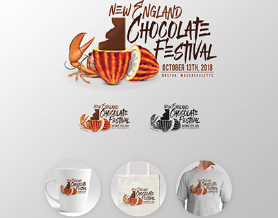 New England Chocolate Festival Brand Identity