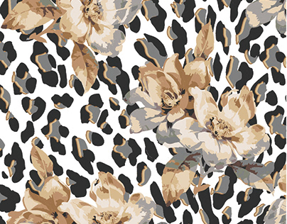 Leopard + Floral Print