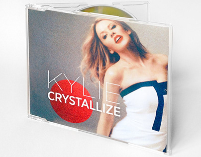 CD Single Design: Kylie - Crystallize
