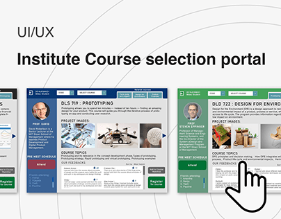 UX Project : Course Portal