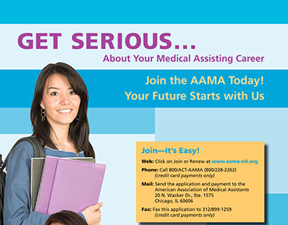 AAMA Student Membership Enrollment Brochure