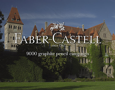 Faber castell 9000 graphite pencil campaign