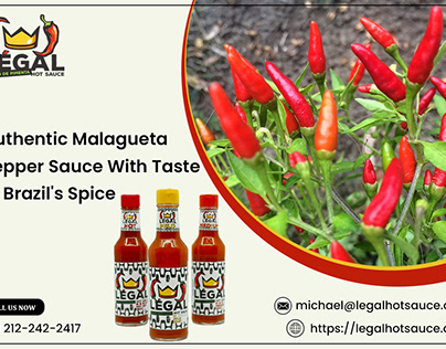 Malagueta Pepper Sauce With Taste of Brazil's Spice