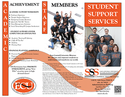 Student Support Service Flyer Layout