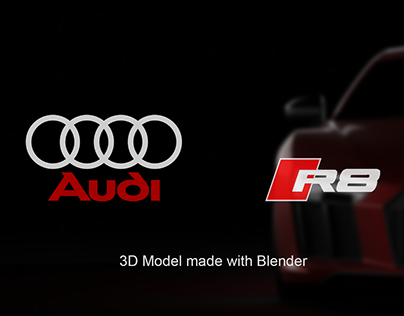 Project thumbnail - Audi R8 3D model