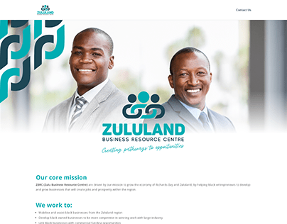 Zulu Business Resource Centre Website