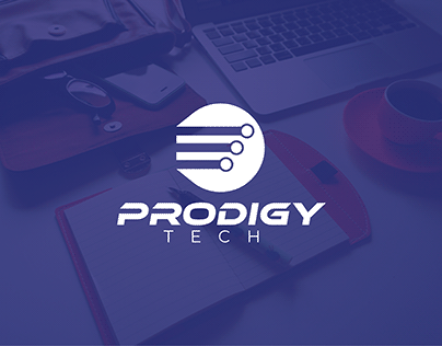"Prodigy tech" Brand/Visual Identity design