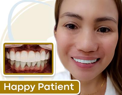 Happy Patient with new Smile