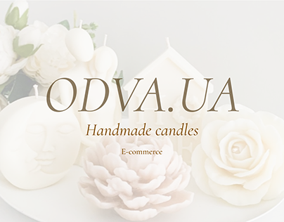 E-commerce for handmade candles