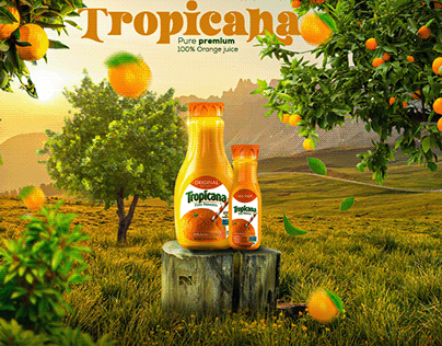 Tropicana Social media poster design.