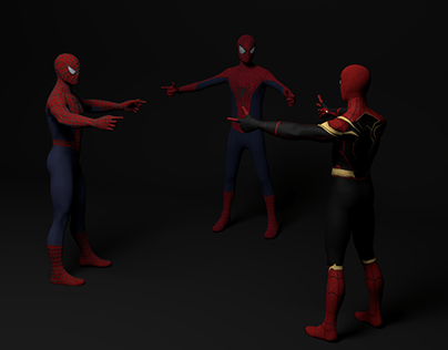 Spider-Men Pointing Meme