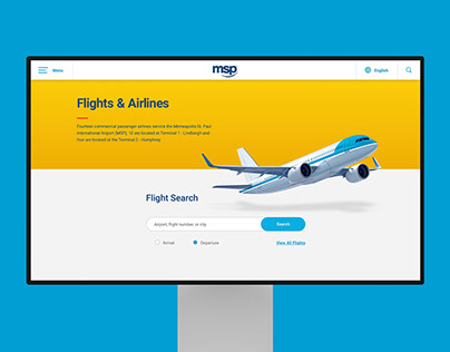 MSP Airport Website