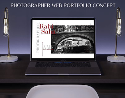 Photographer Web Portfolio Concept