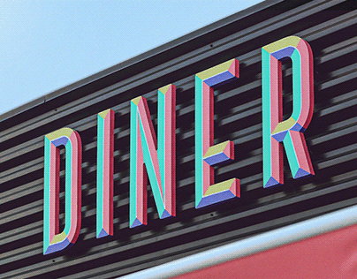 專案縮圖 - Diner Saint-Sauveur - Diner's branding