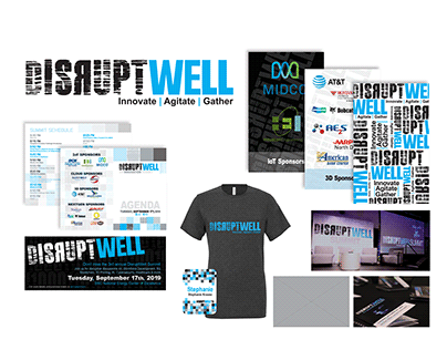 DisruptWell Summit branding