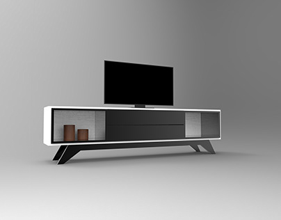 Minimalis TV Desk