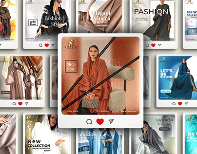Abaya social media designs