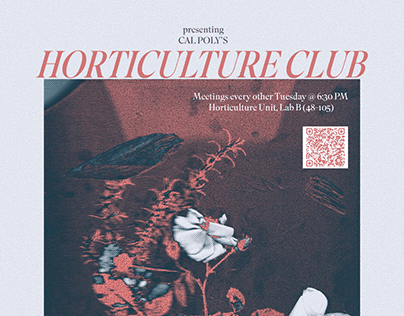 Horticulture Club Flyer