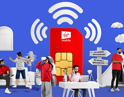 Virgin mobile 5G | 360 Campaign