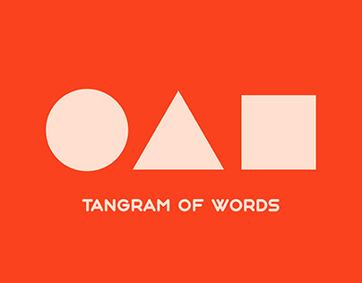 Tangram of words