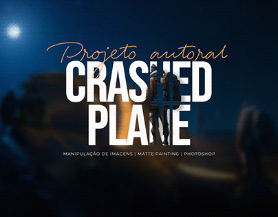 Manipulação e Matte Painting #01 - Crashed Plane