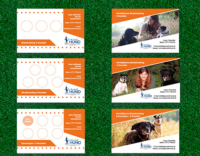 Vorteilskarten fürs Hundetraining
