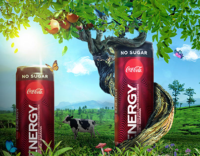 Coca-Cola Energy Drink Ad design
