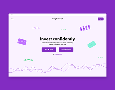 Simple Invest — Website for Investment Service