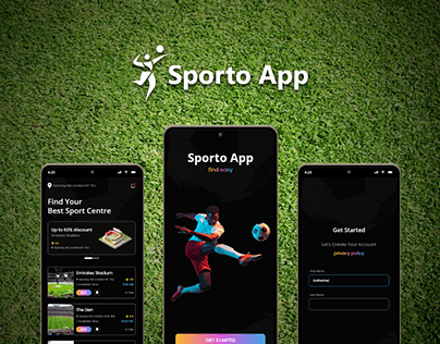 Sporto App - Find your best sports centre