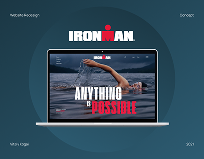 IRONMAN — Website Redesign