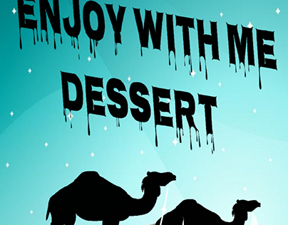 enjoy with me dessert...