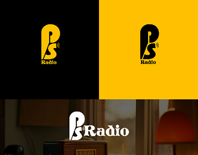 PS Radio branding Design | Radio station logo