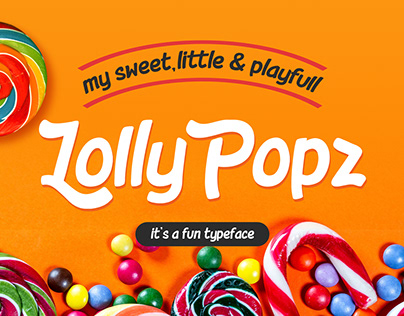 Lolly Popz Display Font